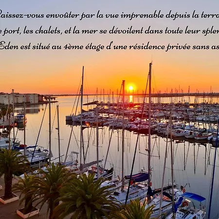 L'eden - Vue Magnifique Sur Le Port, Les & La - Apartment Gruissan